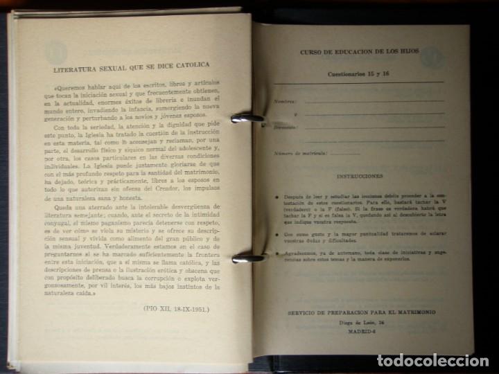 Libros de segunda mano: LIBRO EDUCACION DE LOS HIJOS 1963 - Foto 8