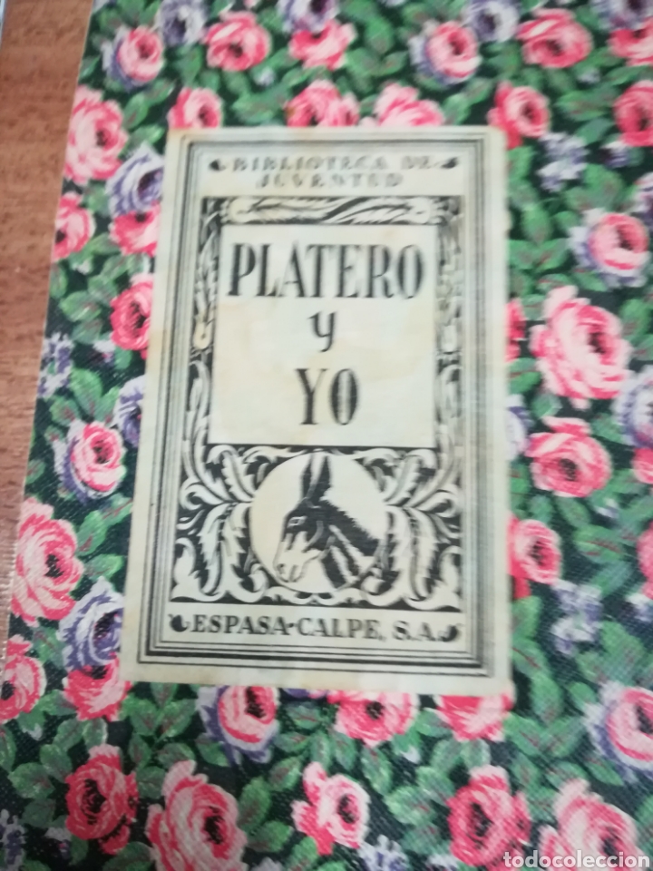 Libros de segunda mano: Platero y yo - ESPASA-CAPE 1933 - Foto 1
