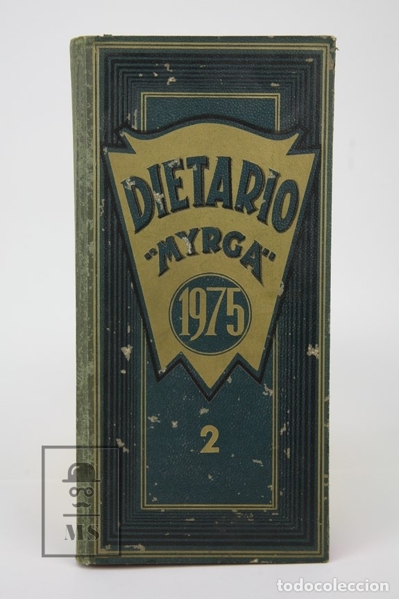 Livres d'occasion: Libro De Caja - Dietario Myrga / Segundo Semestre Del A&ntilde;o 1975 - Homologado Por Calitax - Sin Usar