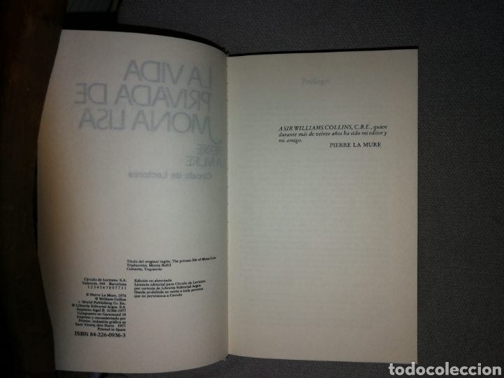 Libros de segunda mano: La vida privada de Mona Lisa - Foto 2