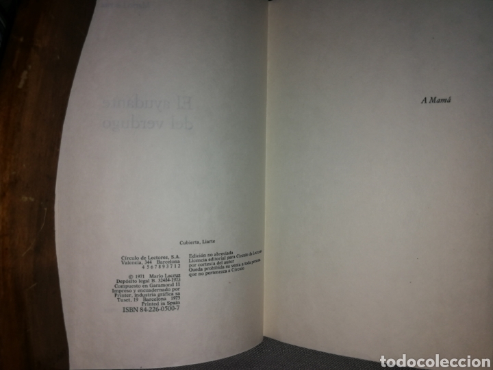 Libros de segunda mano: El ayudante del verdugo - Foto 2