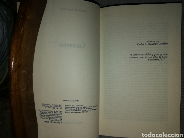 Libros de segunda mano: Cervantes - Foto 2