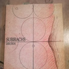 Libros de segunda mano: DIBUIXOS - SUBIRACHS - 1987 - EJEMPLAR DEDICADO Y FIRMADO POR EL ARTISTA