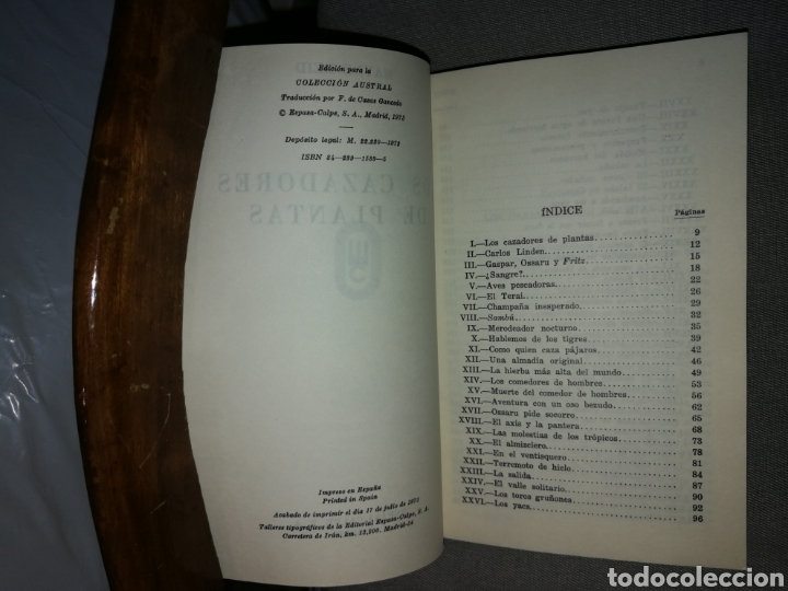 Libros de segunda mano: Los cazadores de plantas - Foto 2