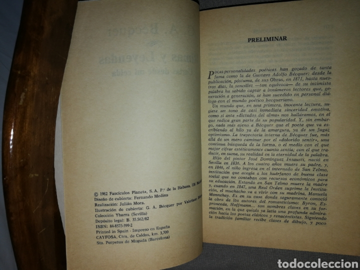 Libros de segunda mano: Rimas y Leyendas - Foto 2