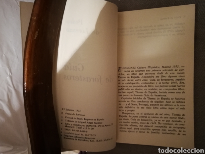 Libros de segunda mano: Gu&iacute;a de Forasteros - Foto 2