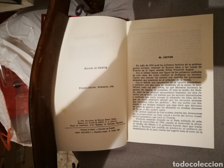 Libros de segunda mano: Los 4 jinetes del apocalipsis - Foto 2