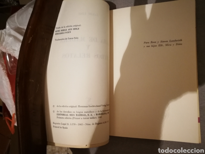 Libros de segunda mano: Alma de madera - Foto 2
