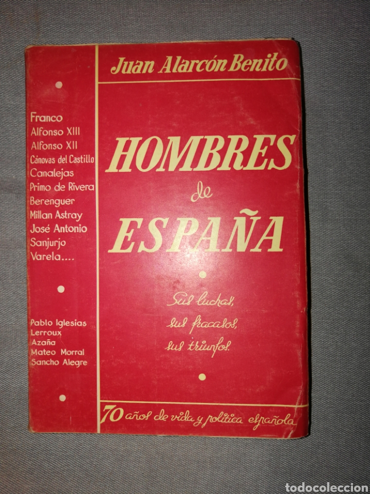 Libros de segunda mano: Hombres de Espa&ntilde;a - Foto 1