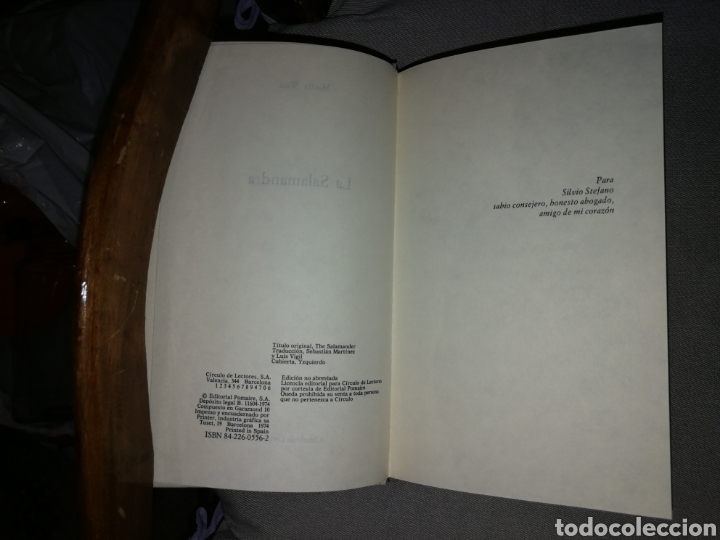 Libros de segunda mano: La salamandra - Foto 2