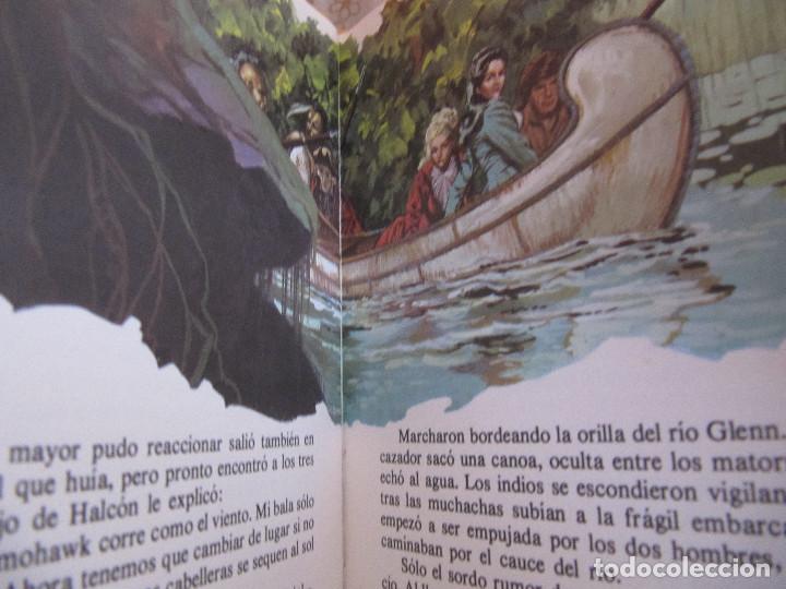 Libros de segunda mano: EL &Uacute;LTIMO MOHICANO - FENIMORE COOPER - EDITORIAL FHER 1981 - Foto 3