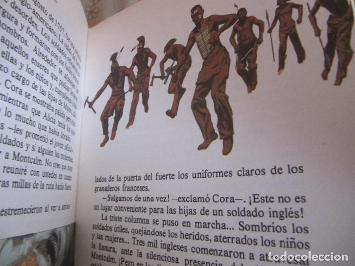 Libros de segunda mano: EL &Uacute;LTIMO MOHICANO - FENIMORE COOPER - EDITORIAL FHER 1981 - Foto 5