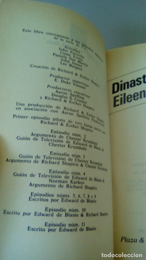 Libros de segunda mano: DINASTIA.- EILEEN LOTTMAN. OBSEQUIO VERNEL - Foto 3