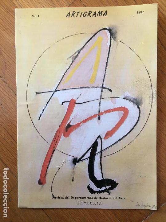 Libros de segunda mano: ARTIGRAMA, Numero 4, 1987 SEPARATA Carmen morte - Foto 1