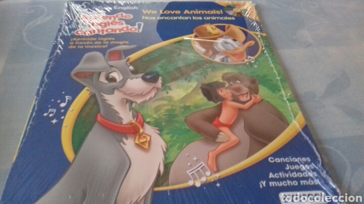 Libros de segunda mano: &iexcl;Aprende ingles cantado! DISNEY ENGLISH - Foto 1