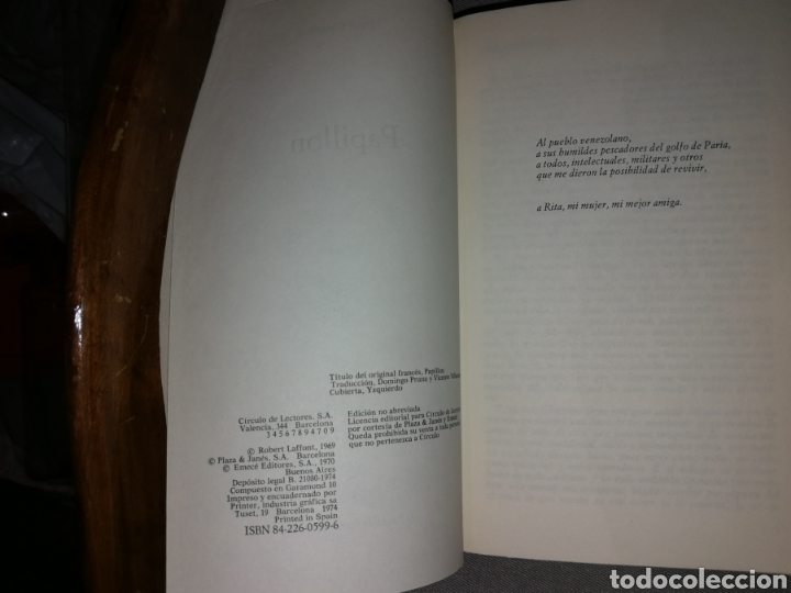 Libros de segunda mano: Papillon - Foto 2