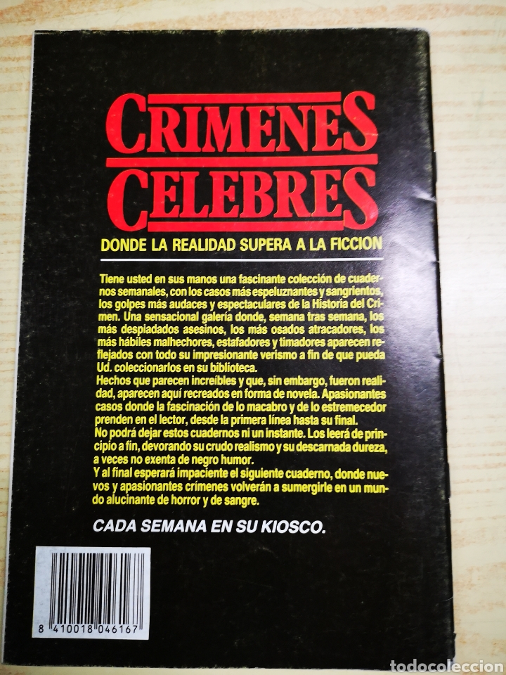 Libros de segunda mano: Crimenes celebres - Foto 2