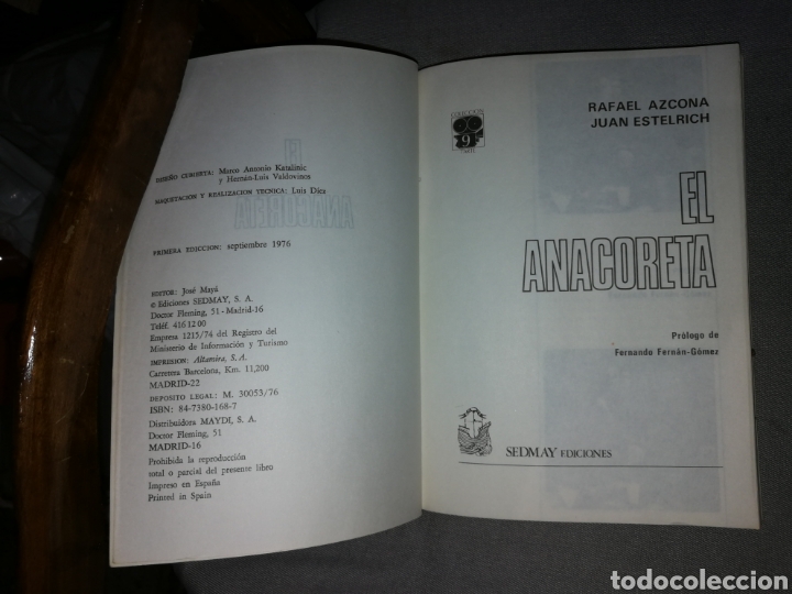 Libros de segunda mano: La anacoreta - Foto 2