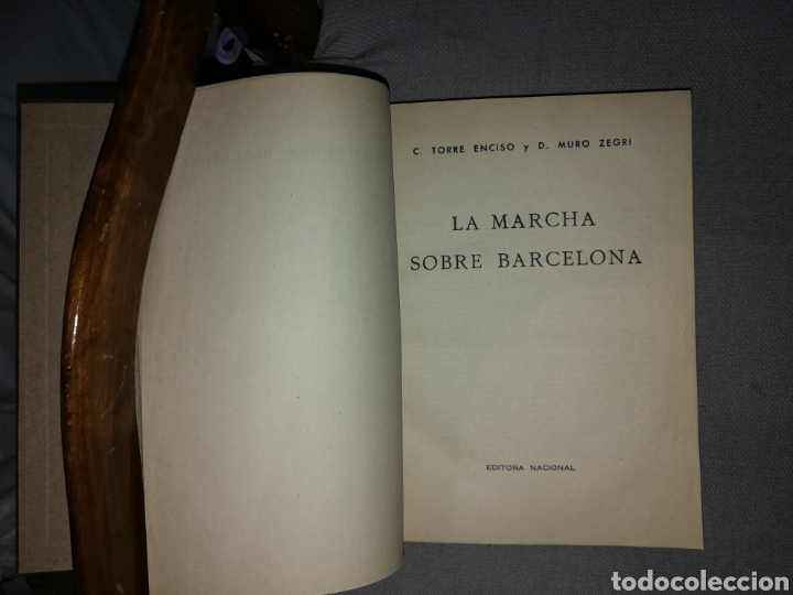 Libros de segunda mano: La marcha sobre Barcelona - Foto 3