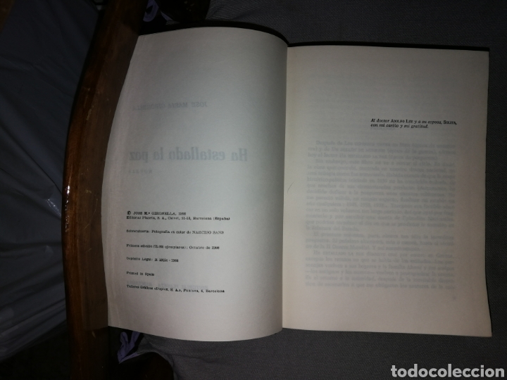 Libros de segunda mano: Ha estallado la Paz - Foto 1