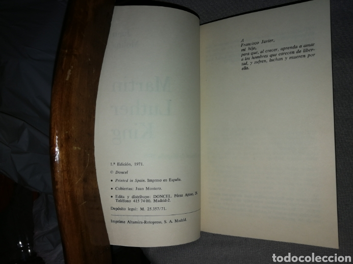 Libros de segunda mano: Martin Luther King - Foto 2