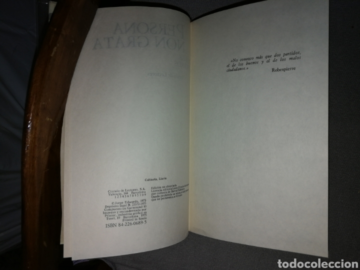 Libros de segunda mano: Persona non grata - Foto 2