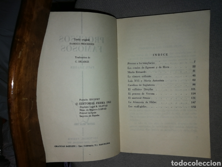 Libros de segunda mano: Procesos famosos - Foto 2