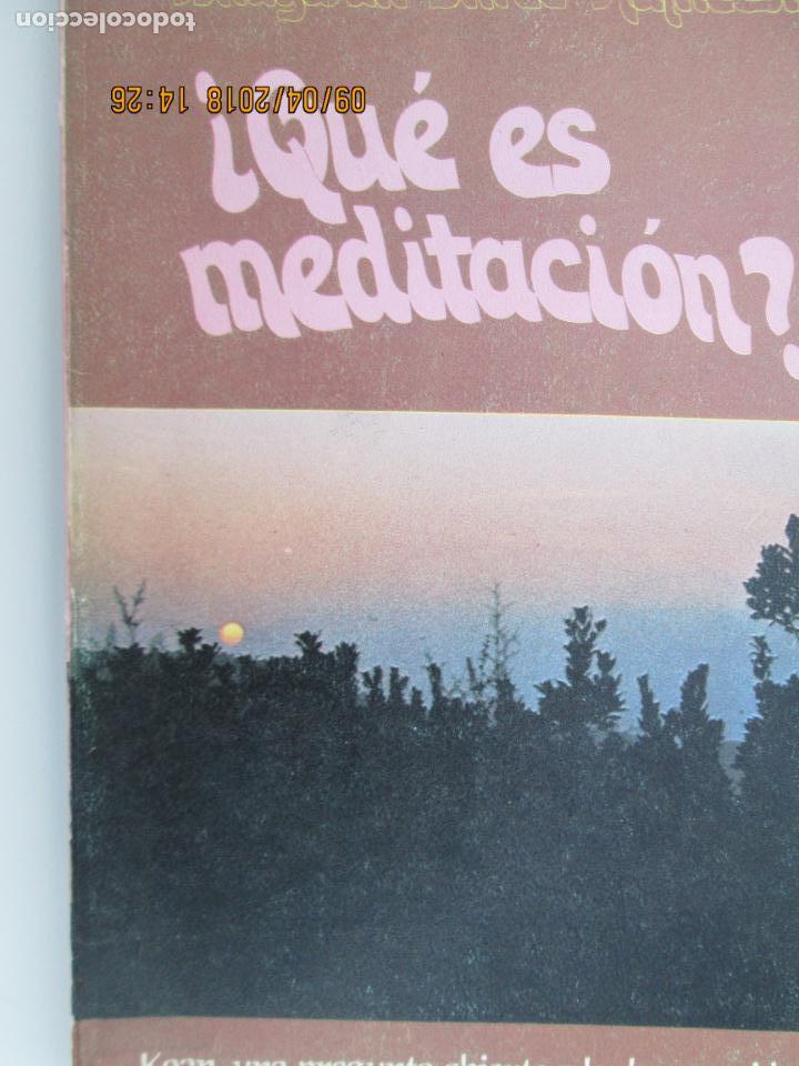 Libros de segunda mano: &iquest; QU&Eacute; ES MEDITACI&Oacute;N ? - BHAGWAN SHREE RAJNEESH - KOAN - Foto 1