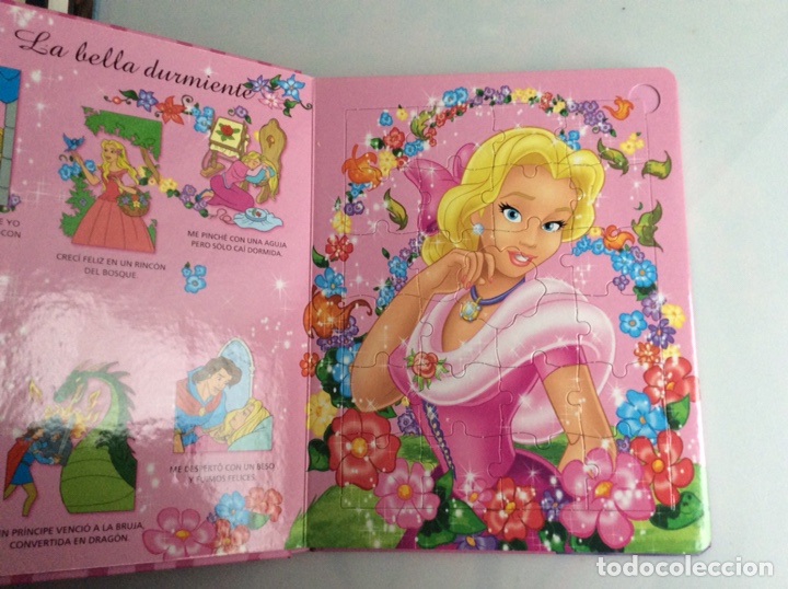 Libros de segunda mano: LIBRO PUZLE, PRINCESAS, CON 8 PUZLES - Foto 2
