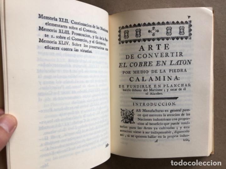 Libros de segunda mano: ARTE DE CONVERTIR EL COBRE EN LAT&Oacute;N. FACS&Iacute;MIL DE LA OBRA DE 1779. EJEMPLAR NUMERADO. - Foto 3