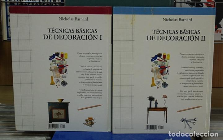 Libros de segunda mano: Ideas para decorar su vivienda. T&eacute;cnicas b&aacute;sicas de decoraci&oacute;n 1 y 2. Nicholas Barbard - Foto 2