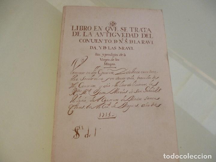 Libri di seconda mano: Libro en que se trata antiguedad del conjunto ravida y maravillas virgen Milagros