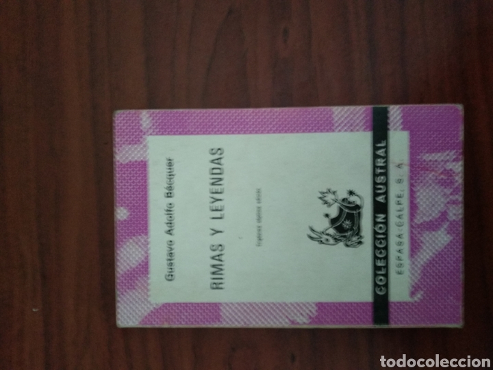 Libros de segunda mano: Rimas y leyendas. De G.A. B&eacute;cquer - Foto 1