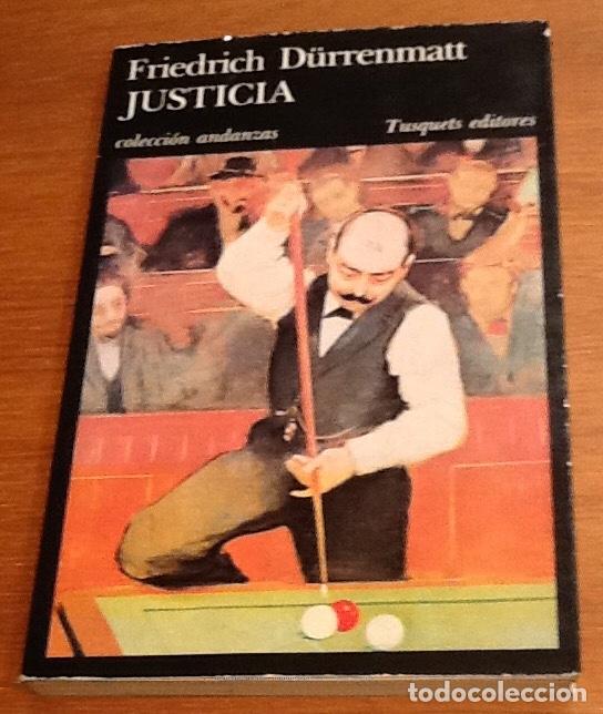 Libros de segunda mano: Justicia. Friedrich Durrenmatt - Foto 1