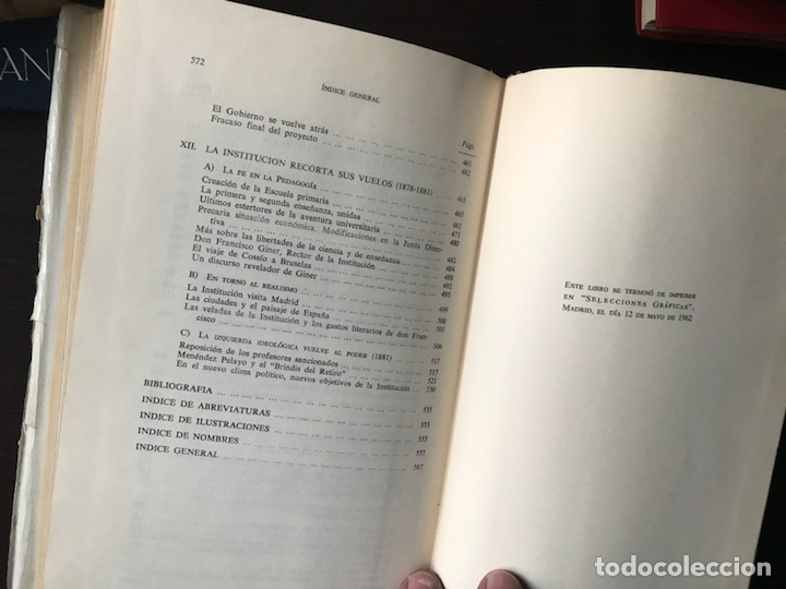 Libros de segunda mano: La Instituci&oacute;n Libre de Ense&ntilde;anza. Vicente Cacho - Foto 8