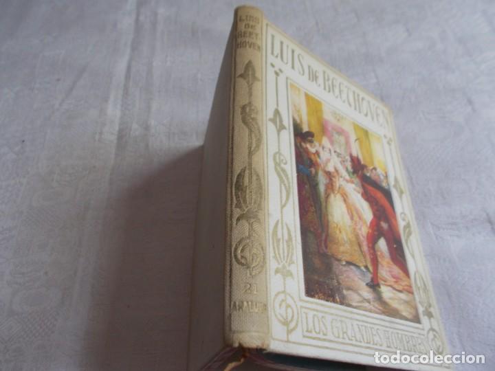 Libros de segunda mano: LUIS DE BEETHOVEN Los grandes hombres - Foto 2