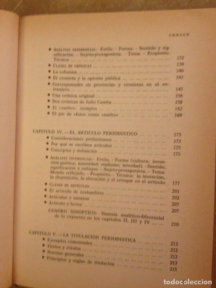 Libros de segunda mano: G&eacute;neros period&iacute;sticos (G. Mart&iacute;n Vivaldi) - Foto 5