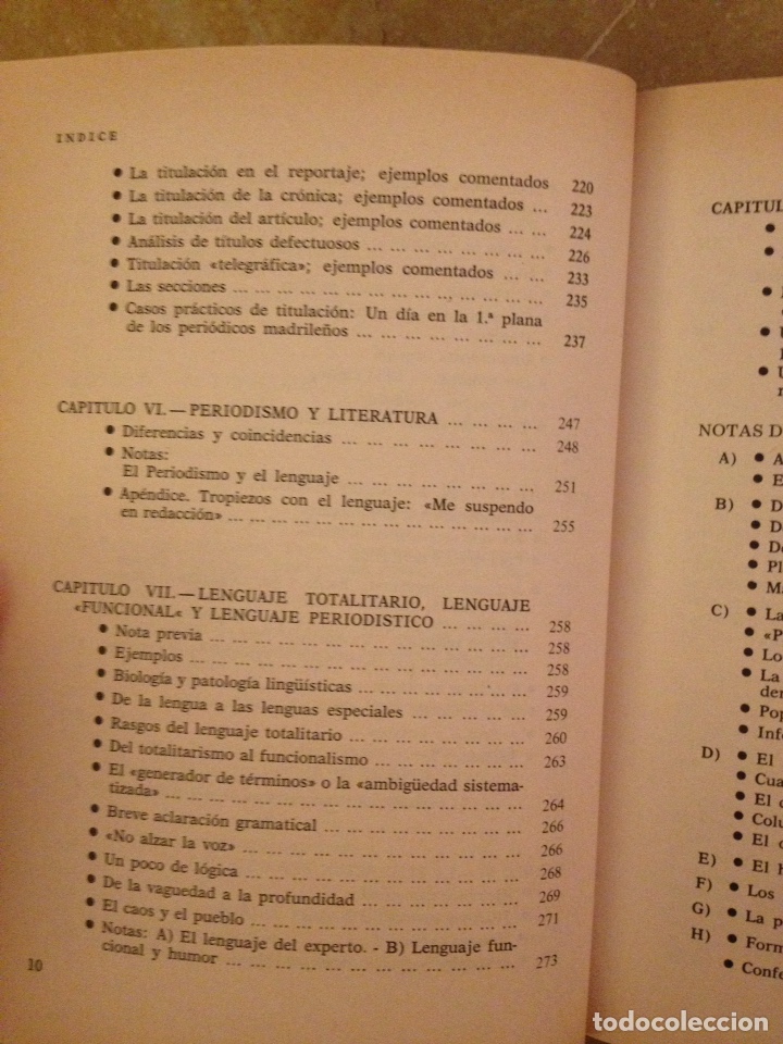 Libros de segunda mano: G&eacute;neros period&iacute;sticos (G. Mart&iacute;n Vivaldi) - Foto 6