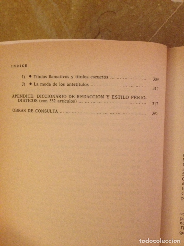 Libros de segunda mano: G&eacute;neros period&iacute;sticos (G. Mart&iacute;n Vivaldi) - Foto 8