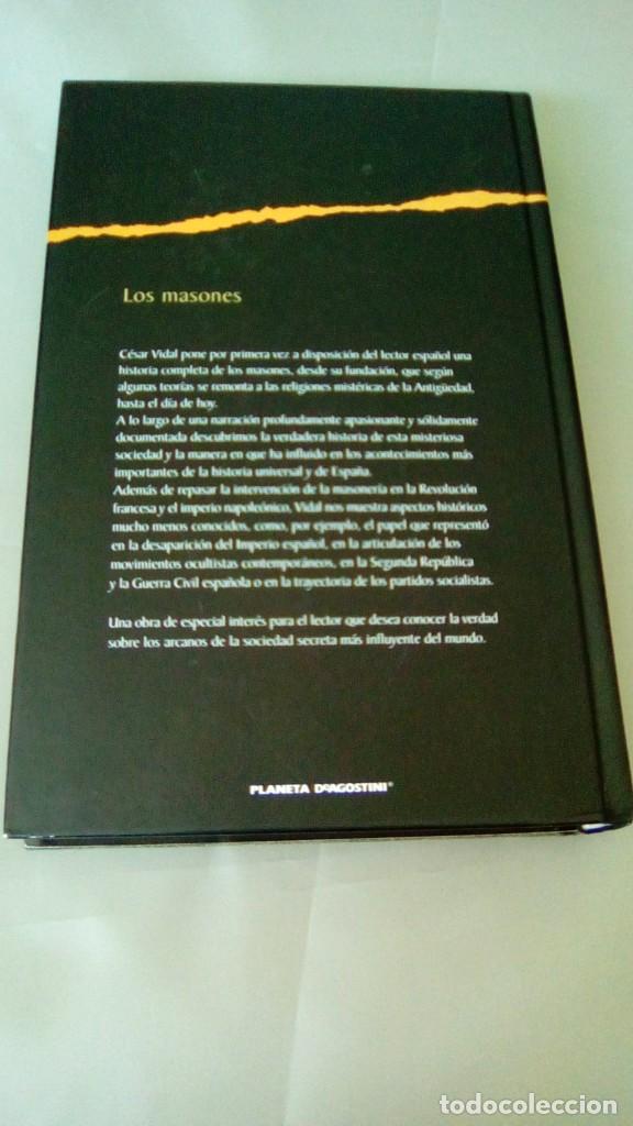 Libros de segunda mano: LOS MASONES.- CESAR VIDAL - Foto 2