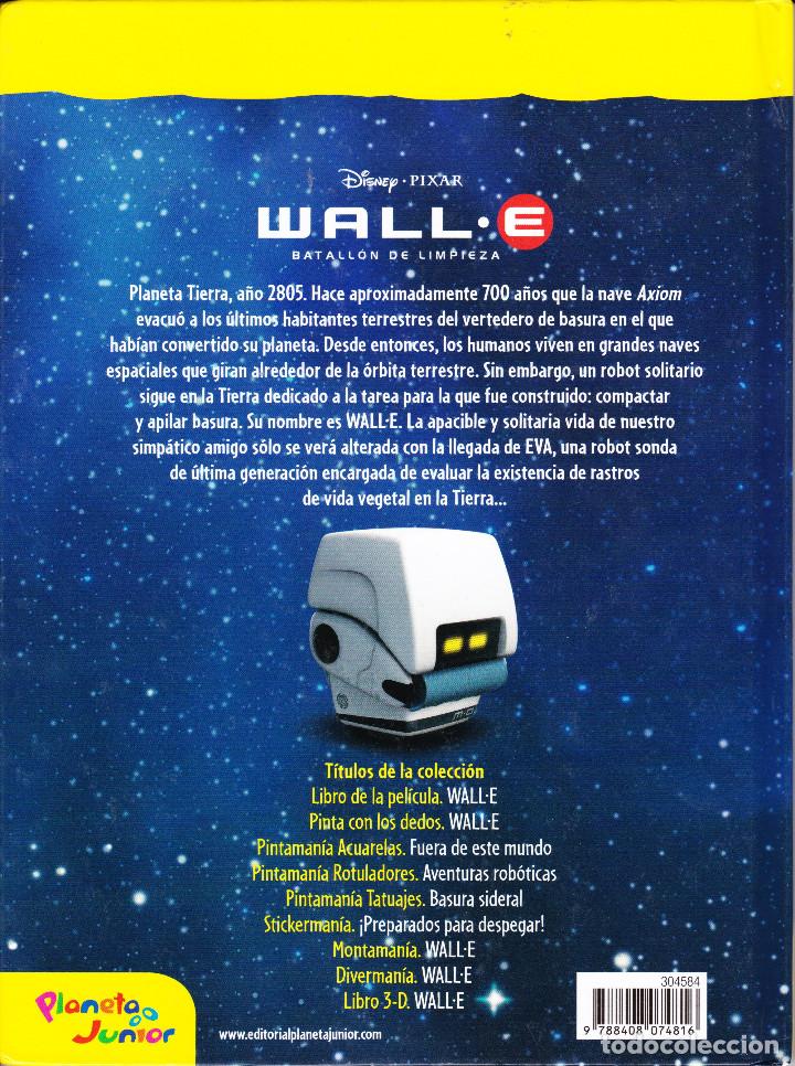 Libros de segunda mano: WALL.E BATALL&Oacute;N DE LIMPIEZA. EL LIBRO DE LA PEL&Iacute;CULA - Foto 2