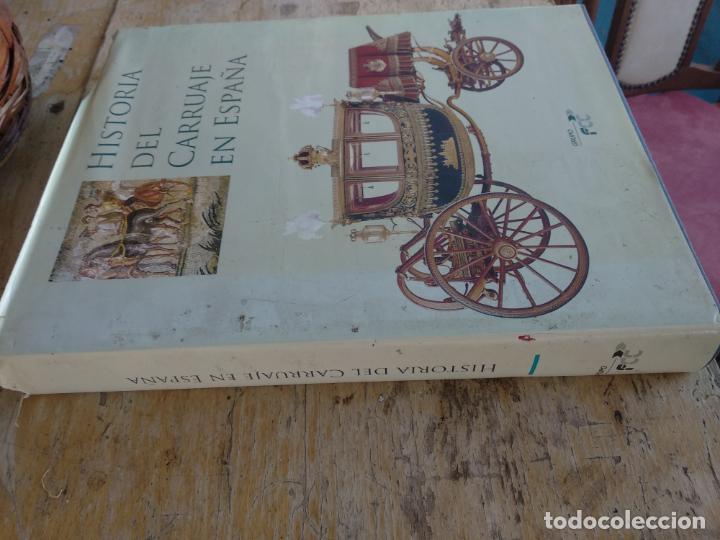 Libros de segunda mano: HISTORIA DEL CARRUAJE EN ESPA&Ntilde;A DESDE LA ANTIG&Uuml;EDAD - Foto 2