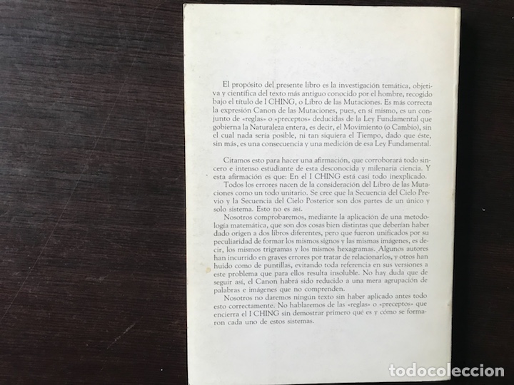 Libros de segunda mano: I Ching estructura y f&oacute;rmulas de los trigramas. Jos&eacute; Luis Fern&aacute;ndez - Foto 2