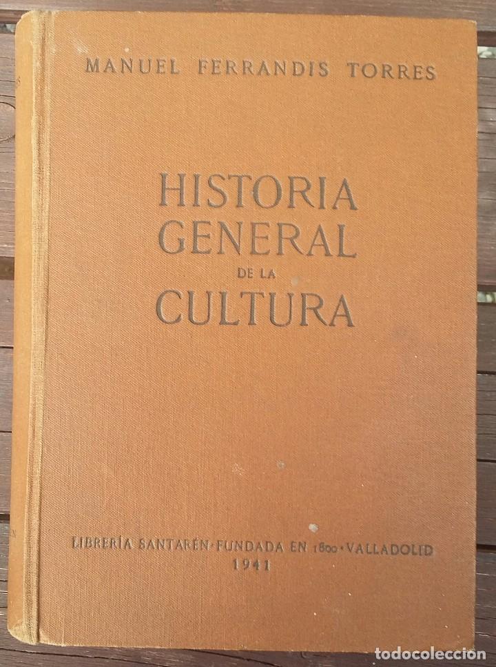 Libros de segunda mano: HISTORIA GENERAL DE LA CULTURA - Foto 1