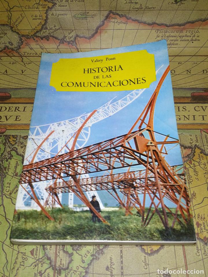 Libros de segunda mano: HISTORIA DE LAS COMUNICACIONES. VALERY PONTI. - Foto 1