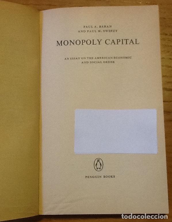 Libros de segunda mano: Monopoly capital. Paul A. Baran & Paul M. Sweezy - Foto 2