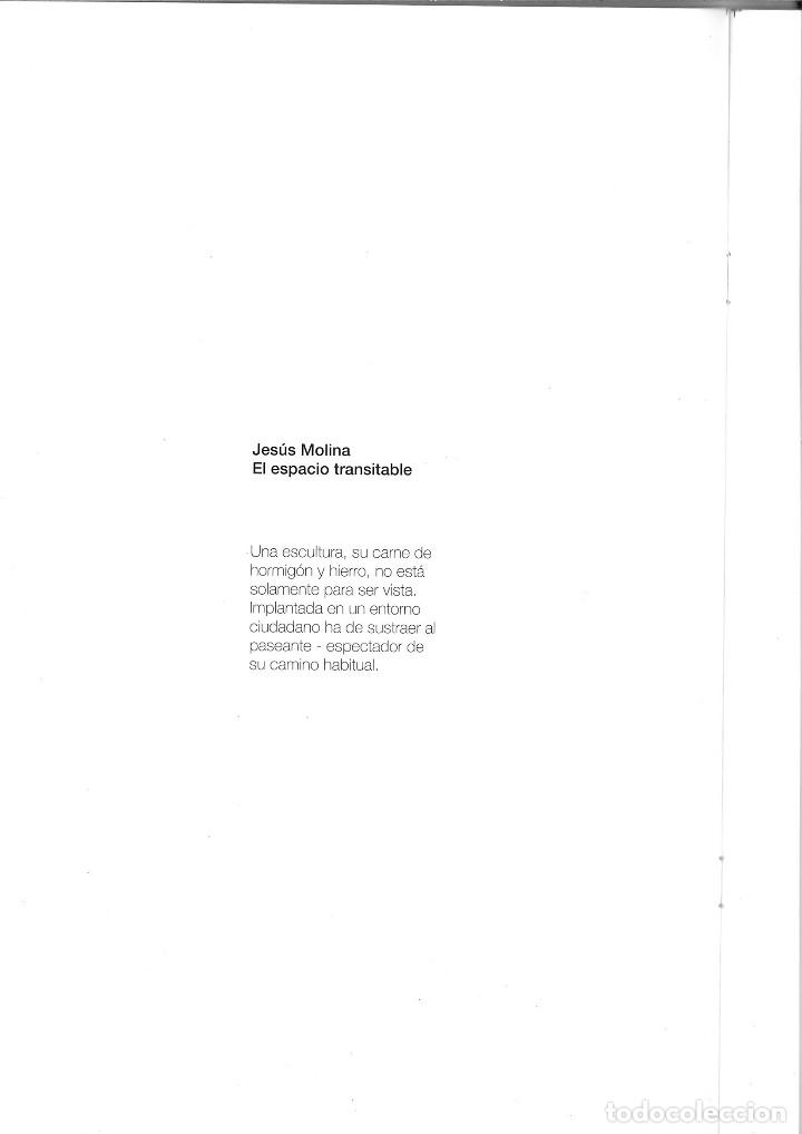 Libros de segunda mano: ESCULTURAS. EL ESPACIO TRANSITABLE. JES&Uacute;S MOLINA - Foto 2