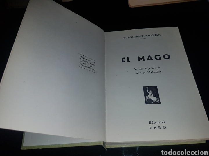 Libros de segunda mano: El mago 1945 Febo - Foto 1