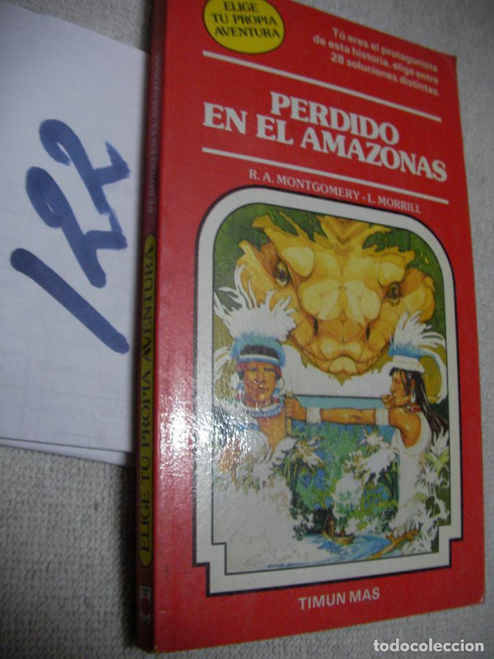 Libros de segunda mano: ELIGE TU PROPIA AVENTURA - PERDIDO EN EL AMAZONAS - Foto 1