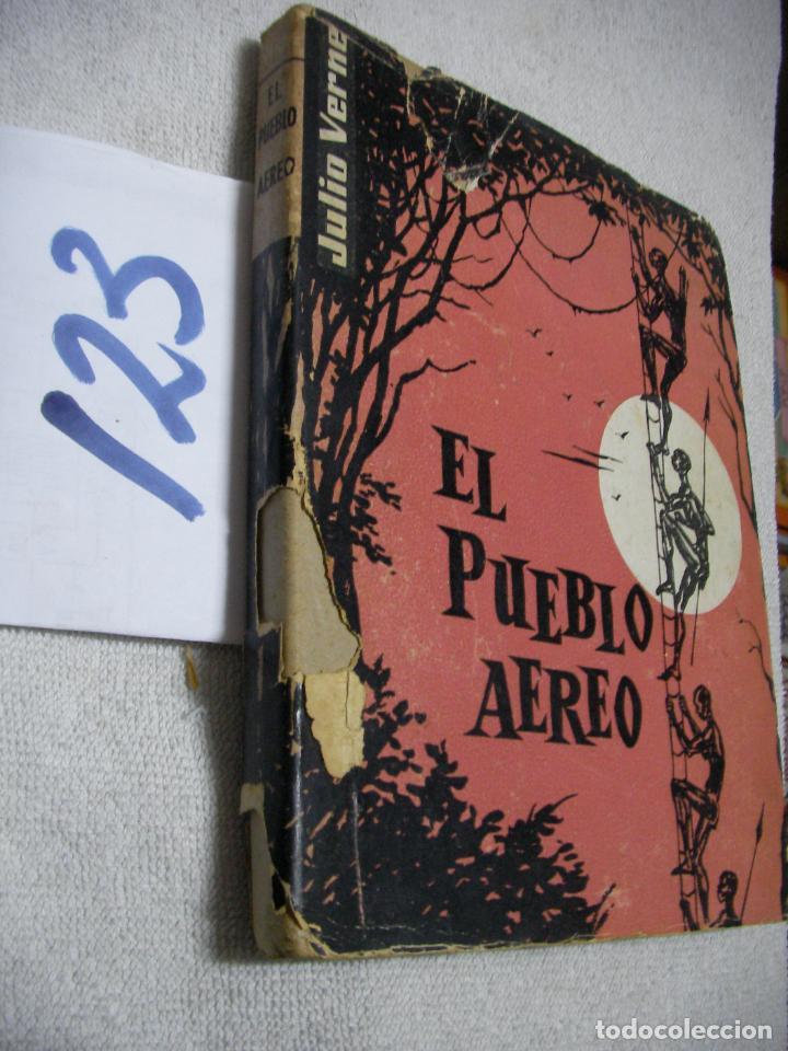 Libros de segunda mano: EL PUEBLO AEREO - JULIO VERNE - Foto 1